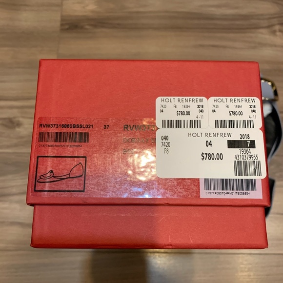 New Roger Vivier Chips D'orsay Ballet Flats - Picture 9 of 10